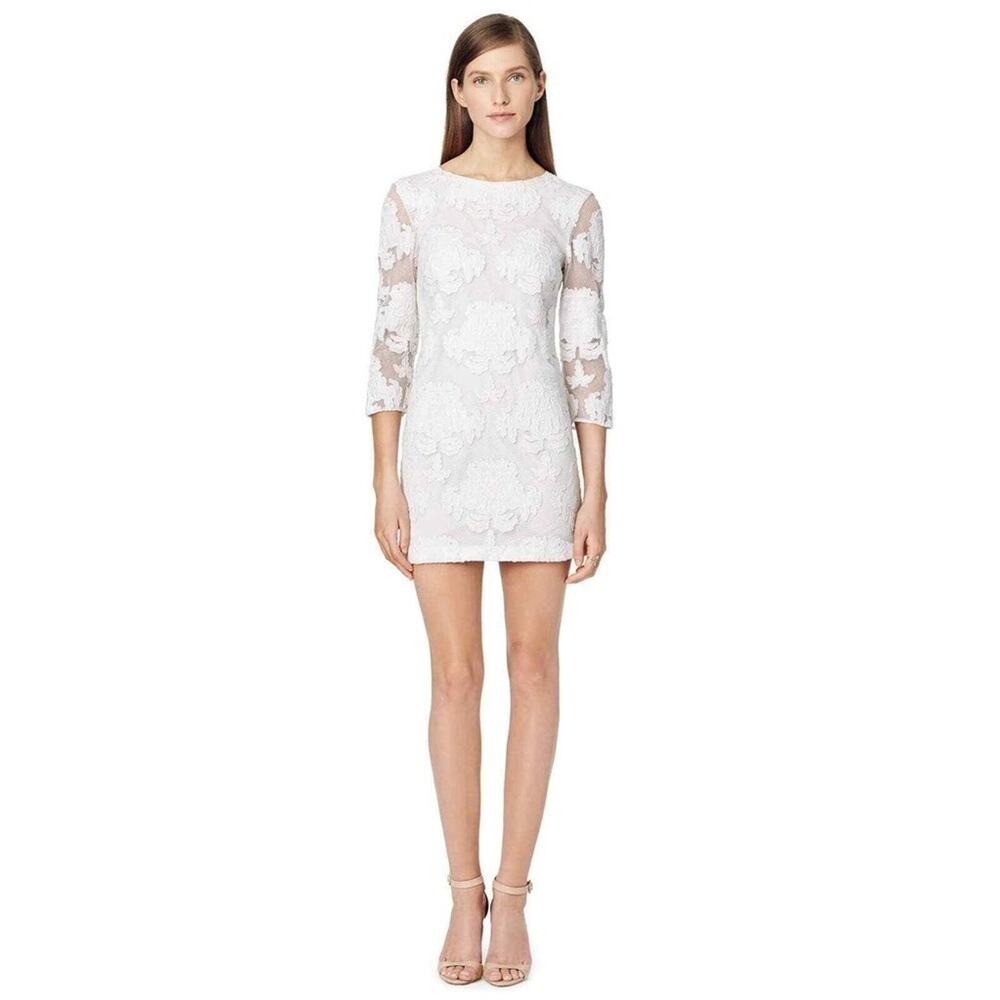 SACHIN + BABI Lace Dress Womens 8 Bridal Wedding Bride Honeymoon Romantic Summer